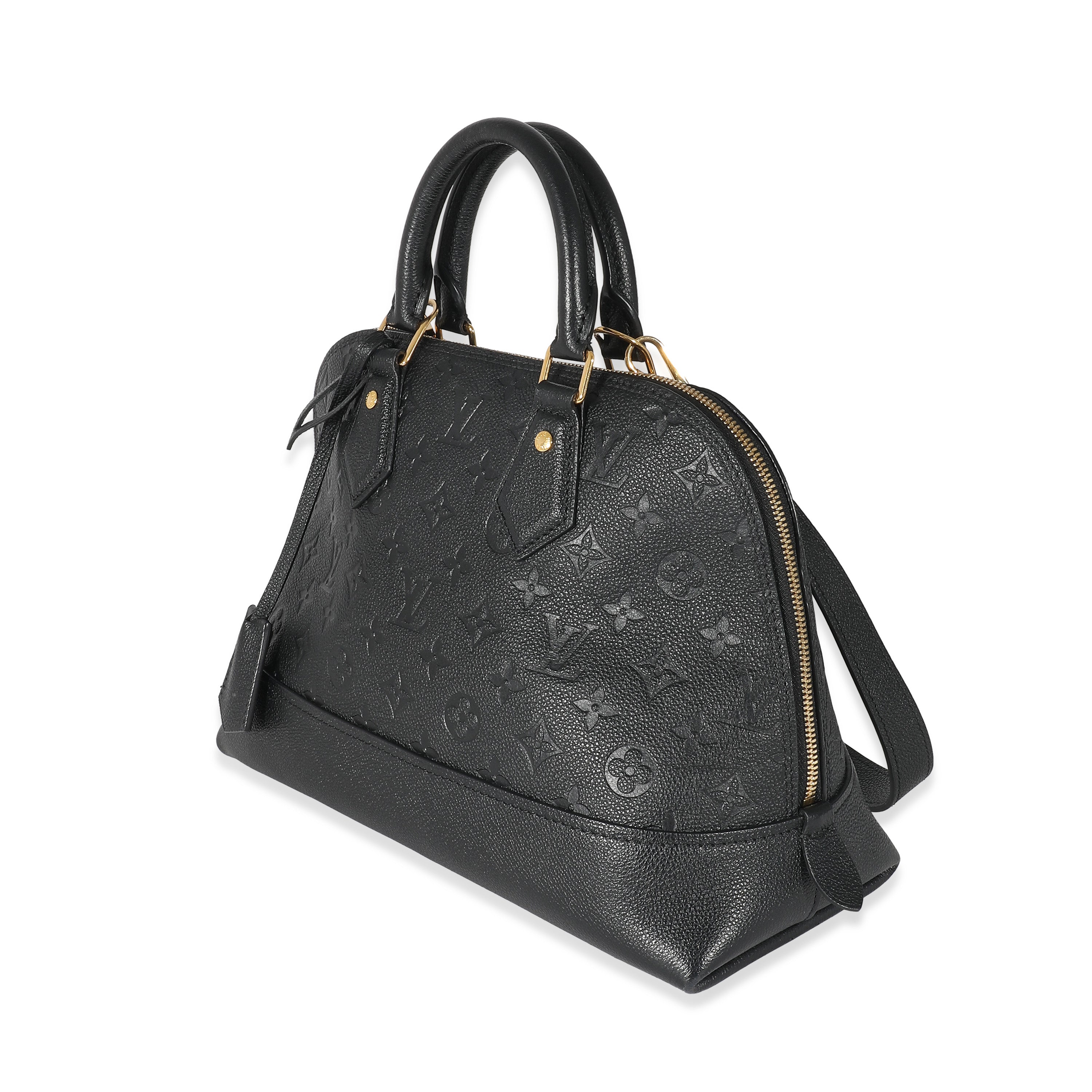 Louis Vuitton Louis Vuitton Black Empreinte Neo Alma PM
