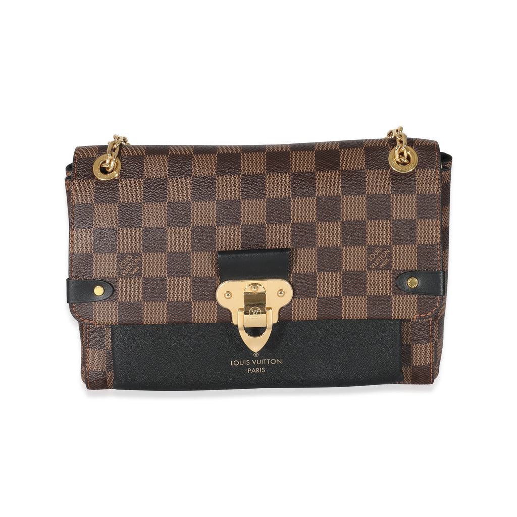 Louis Vuitton Louis Vuitton Black Damier Ebene Canvas Vavin PM