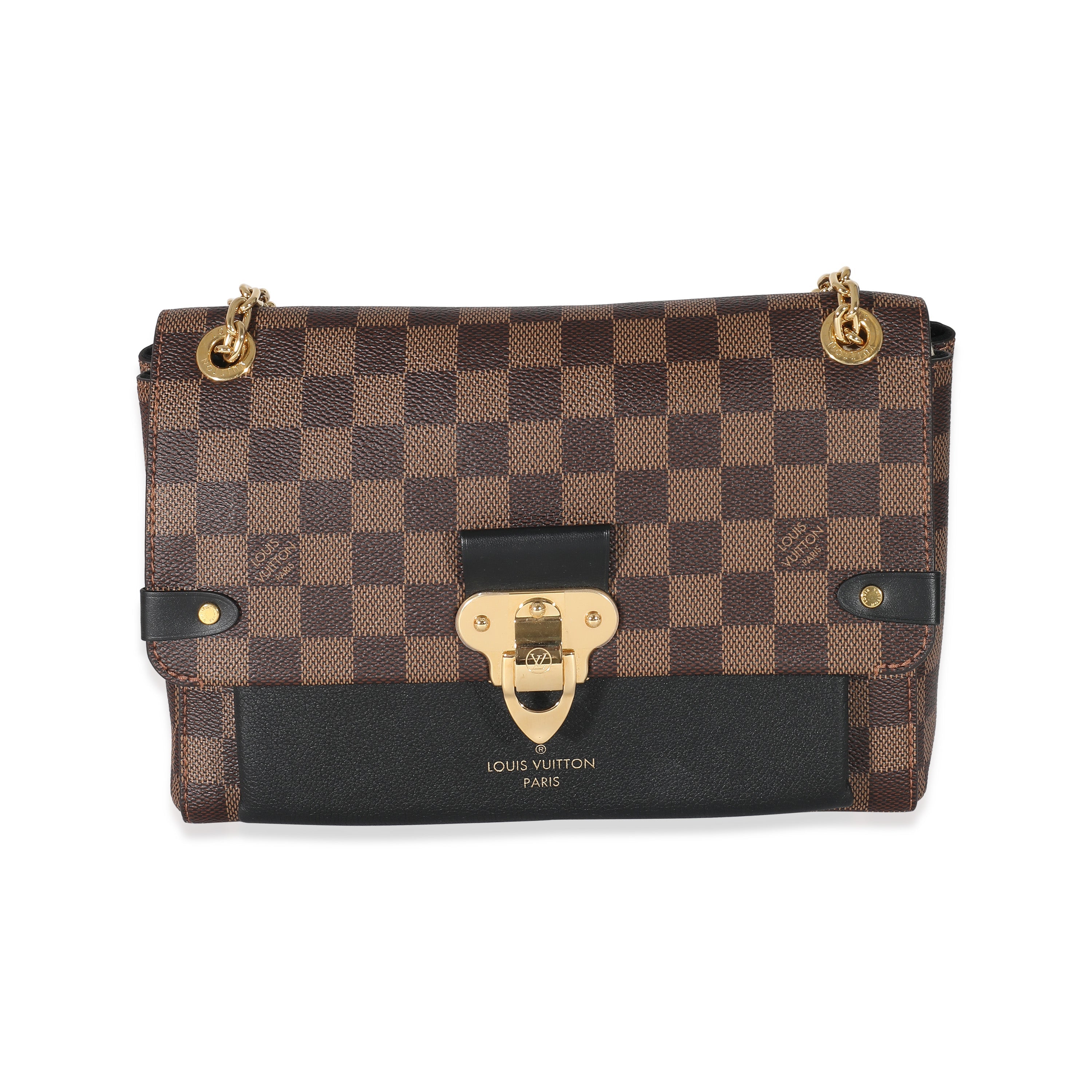 Louis Vuitton Louis Vuitton Black Damier Ebene Canvas Vavin PM