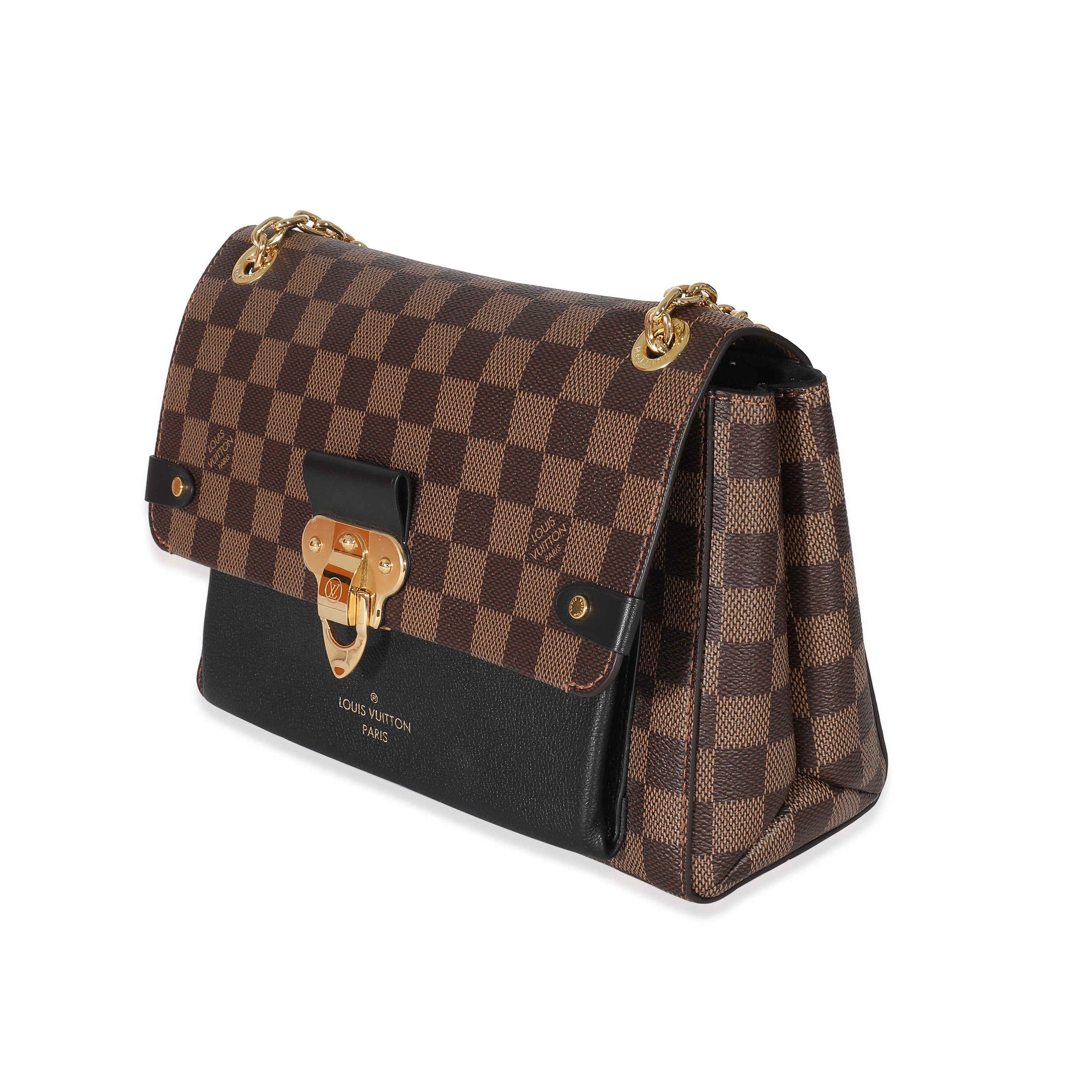 Louis Vuitton Louis Vuitton Black Damier Ebene Canvas Vavin PM