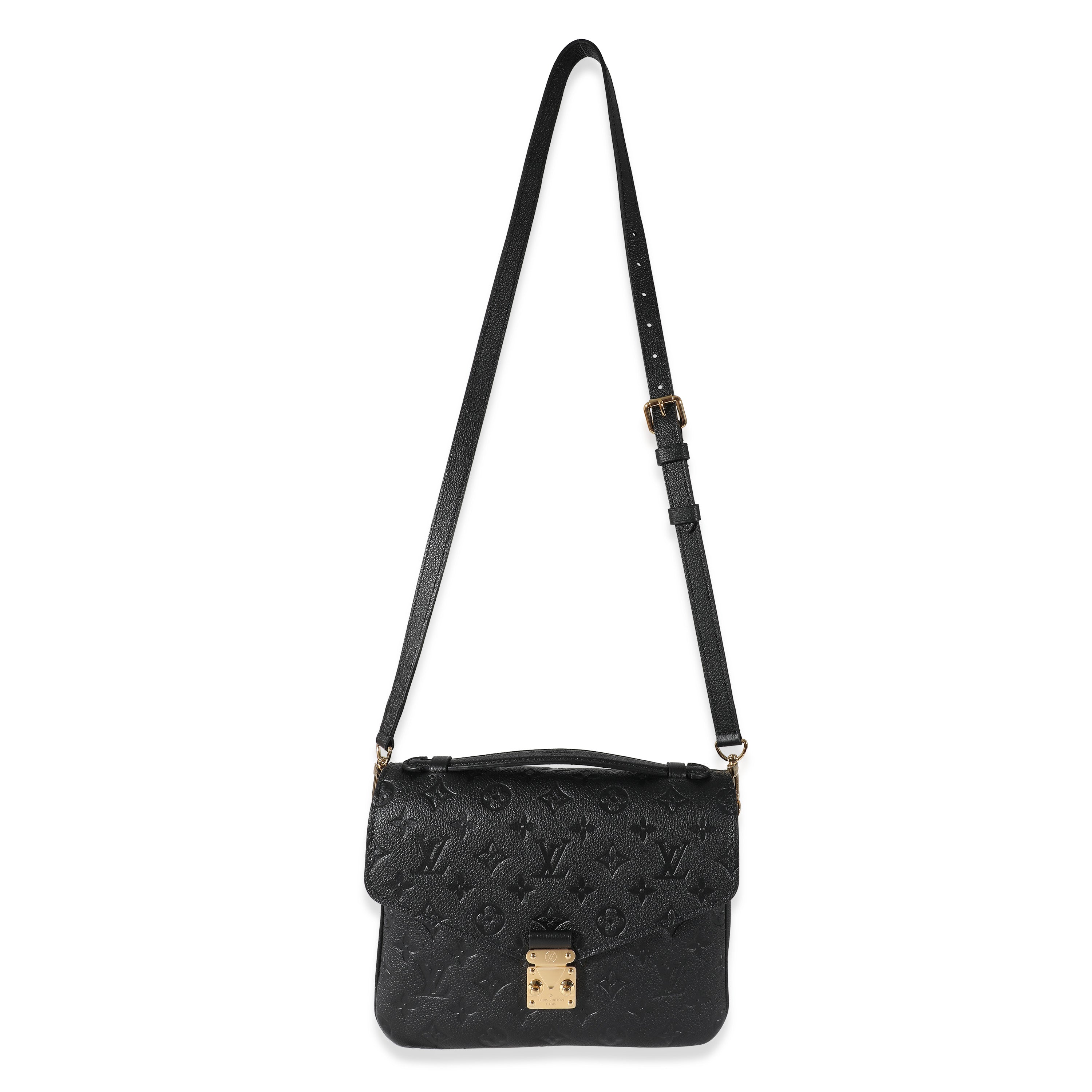 Louis Vuitton Louis Vuitton Black Empreinte Pochette Metis