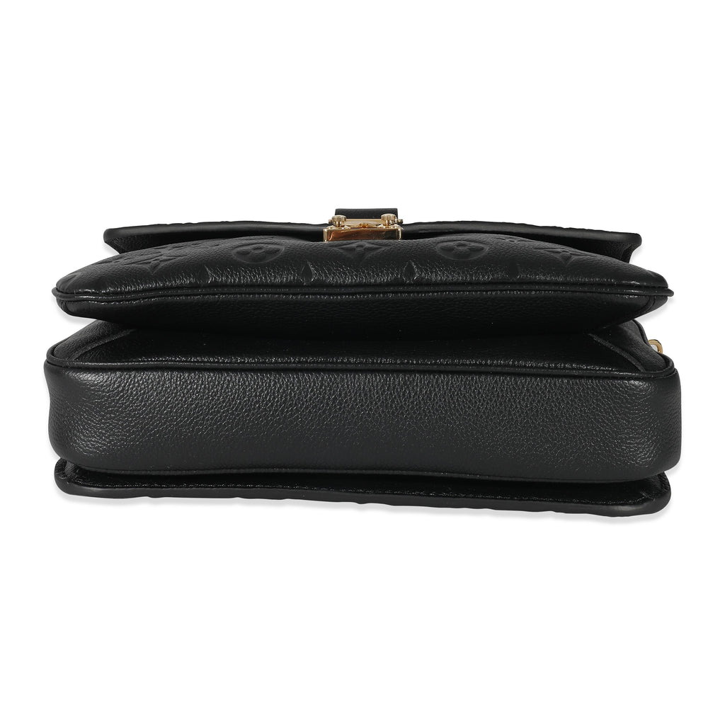 Louis Vuitton Louis Vuitton Black Empreinte Pochette Metis
