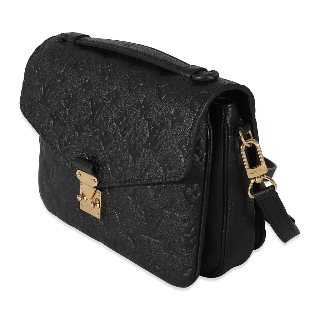 Louis Vuitton Louis Vuitton Black Empreinte Pochette Metis