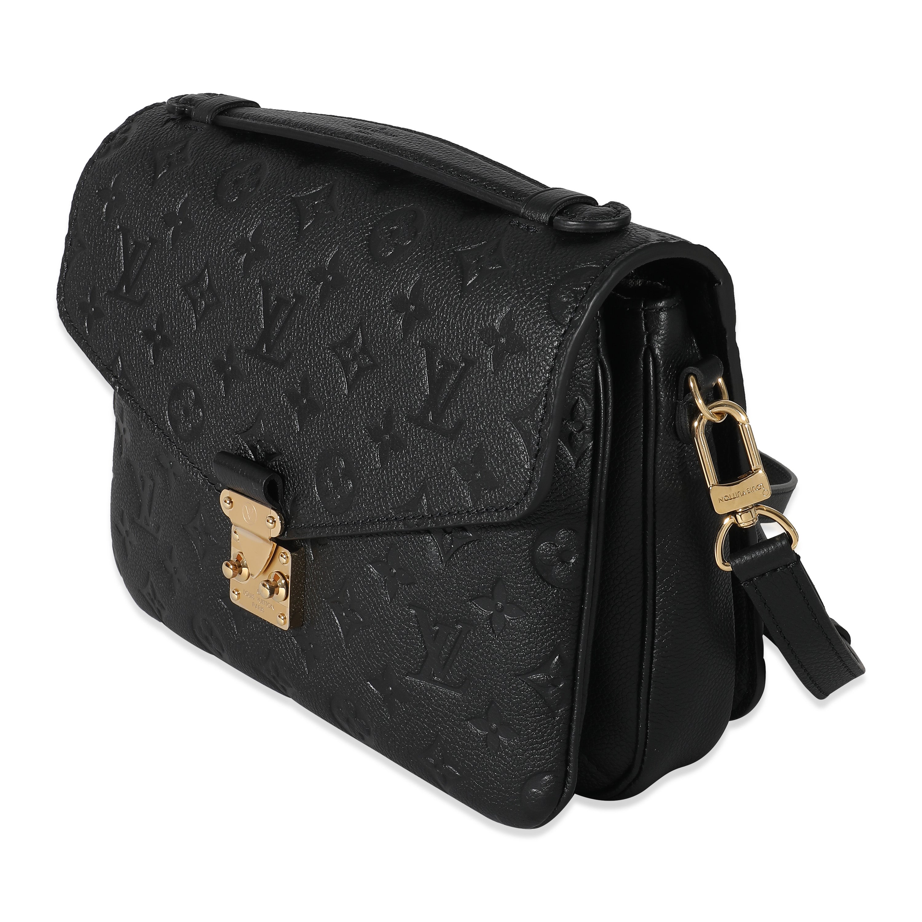 Louis Vuitton Louis Vuitton Black Empreinte Pochette Metis