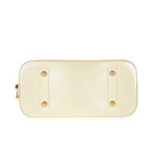 Louis Vuitton Louis Vuitton Blanc Corail Monogram Vernis Alma PM