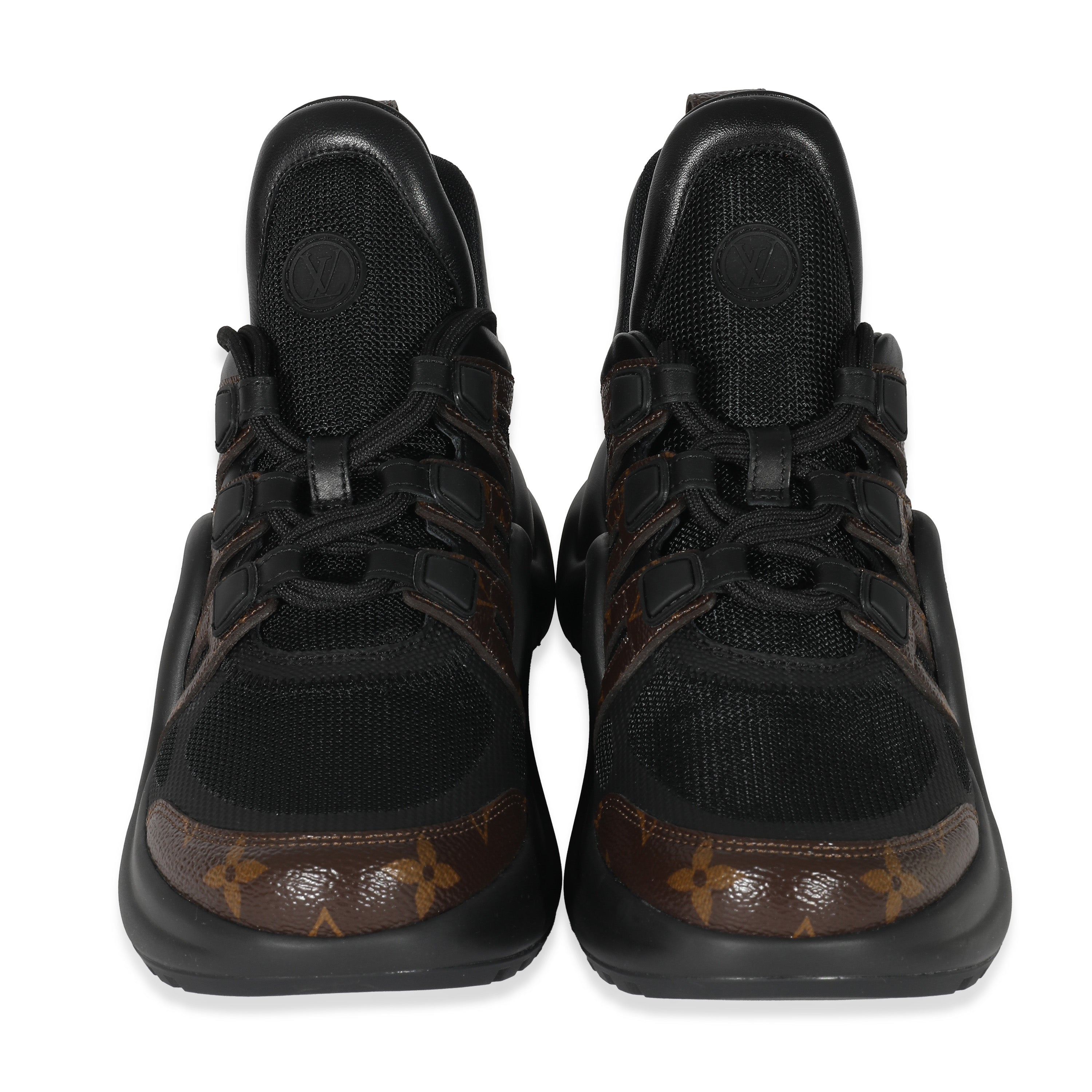 Louis Vuitton Monogram Canvas Technical Fabric Archlight Sneaker 37.5