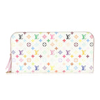 Louis Vuitton Louis Vuitton White Multicolor Canvas Insolite Wallet