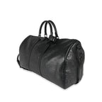 Louis Vuitton Louis Vuitton Black Monogram Shadow Keepall Bandoulière 50