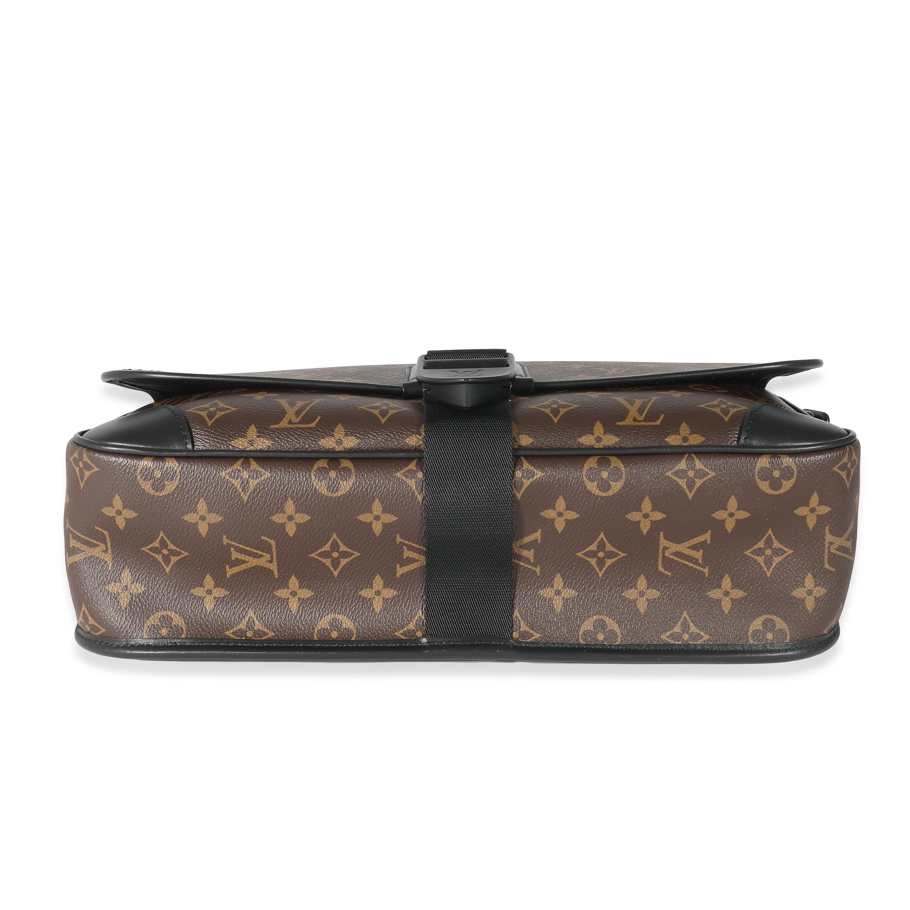 Louis Vuitton Monogram Macassar Canvas Archy Messenger GM