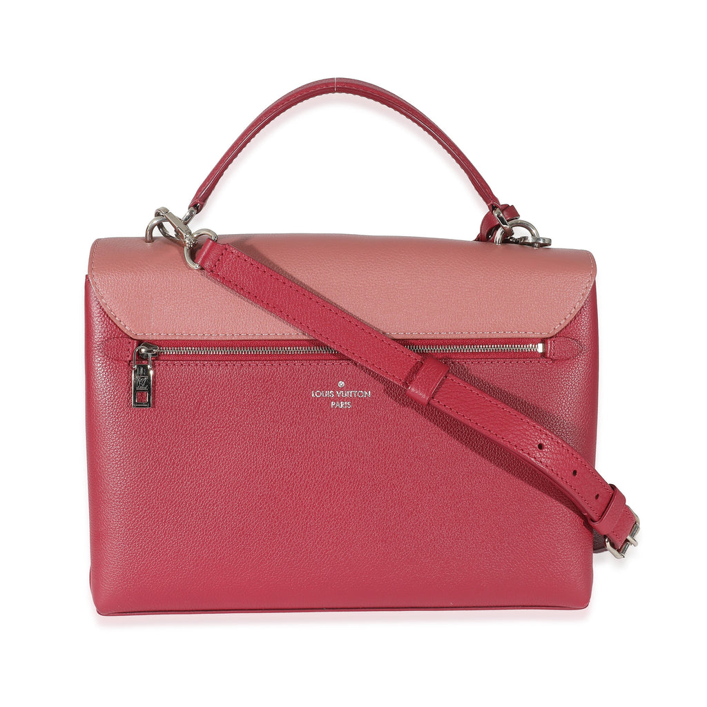 Louis Vuitton Louis Vuitton Tricolour Soft Calfskin Lockme Top Handle