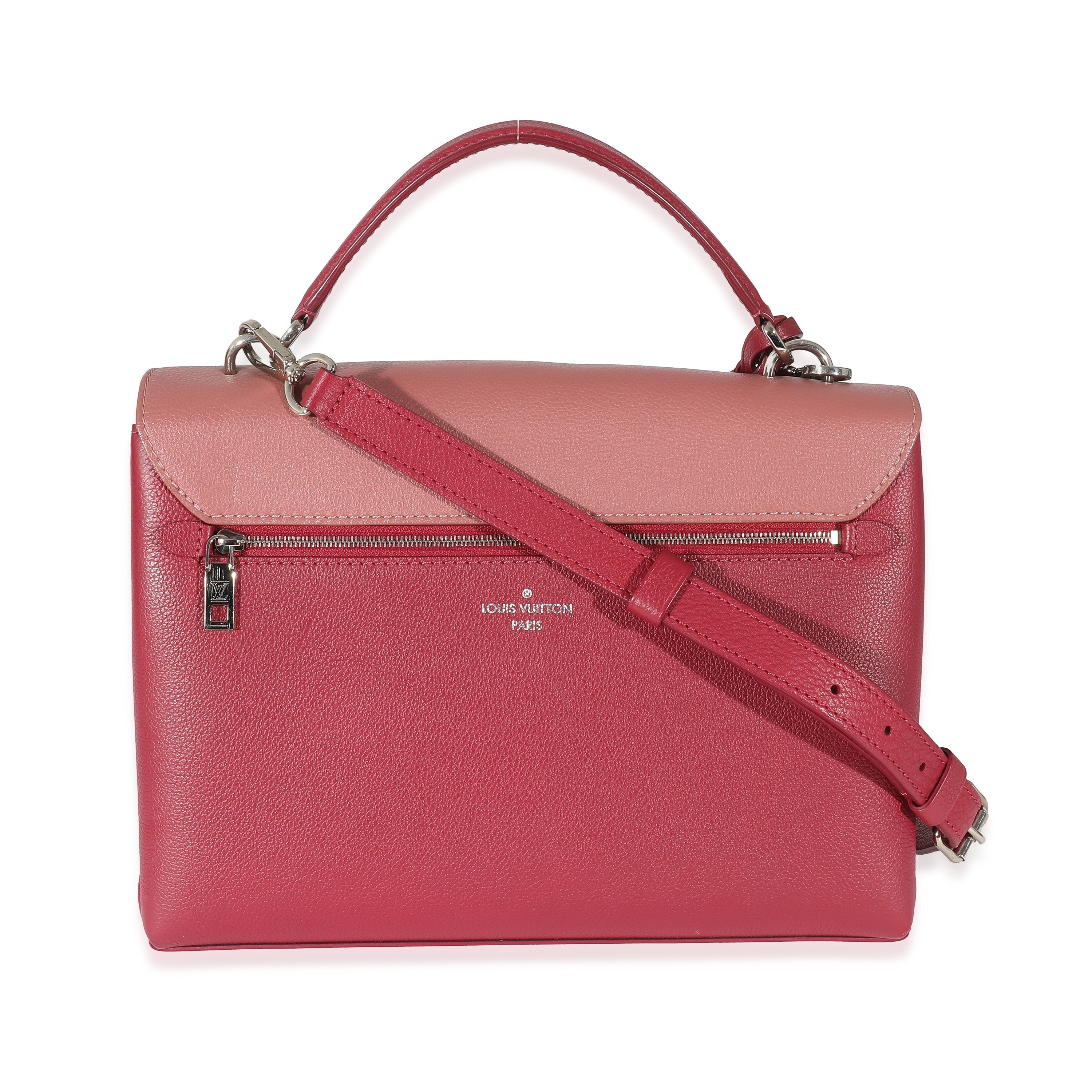Louis Vuitton Louis Vuitton Tricolour Soft Calfskin Lockme Top Handle