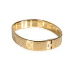 Louis Vuitton Nanogram Cuff in  Gold Plated