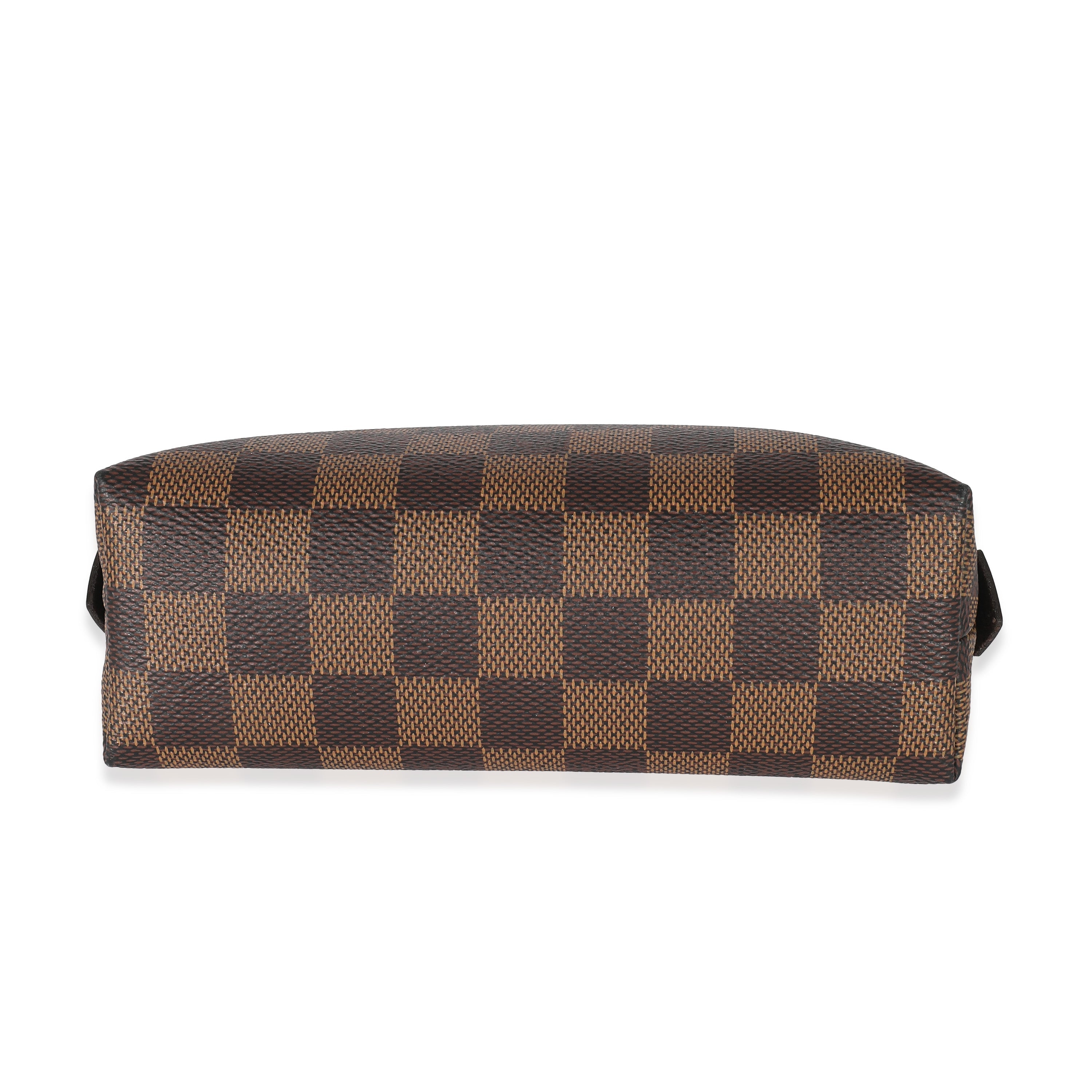 Louis Vuitton Louis Vuitton Damier Ebene Canvas Cosmetic Pouch