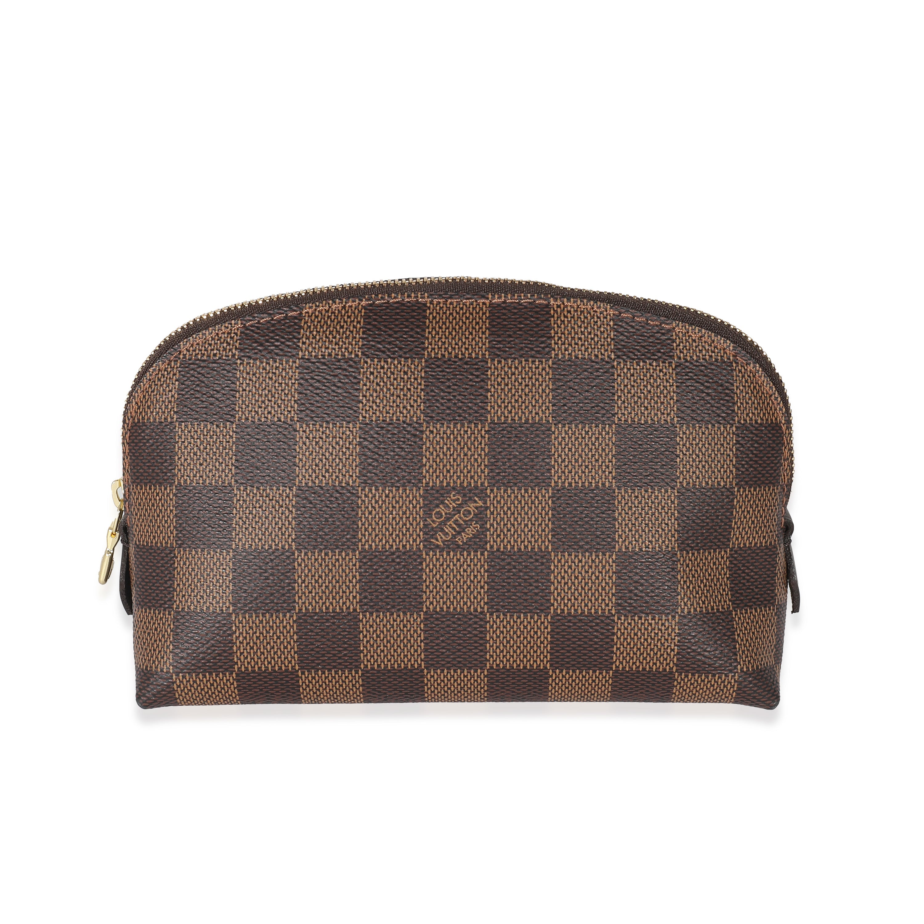 Louis Vuitton Louis Vuitton Damier Ebene Canvas Cosmetic Pouch