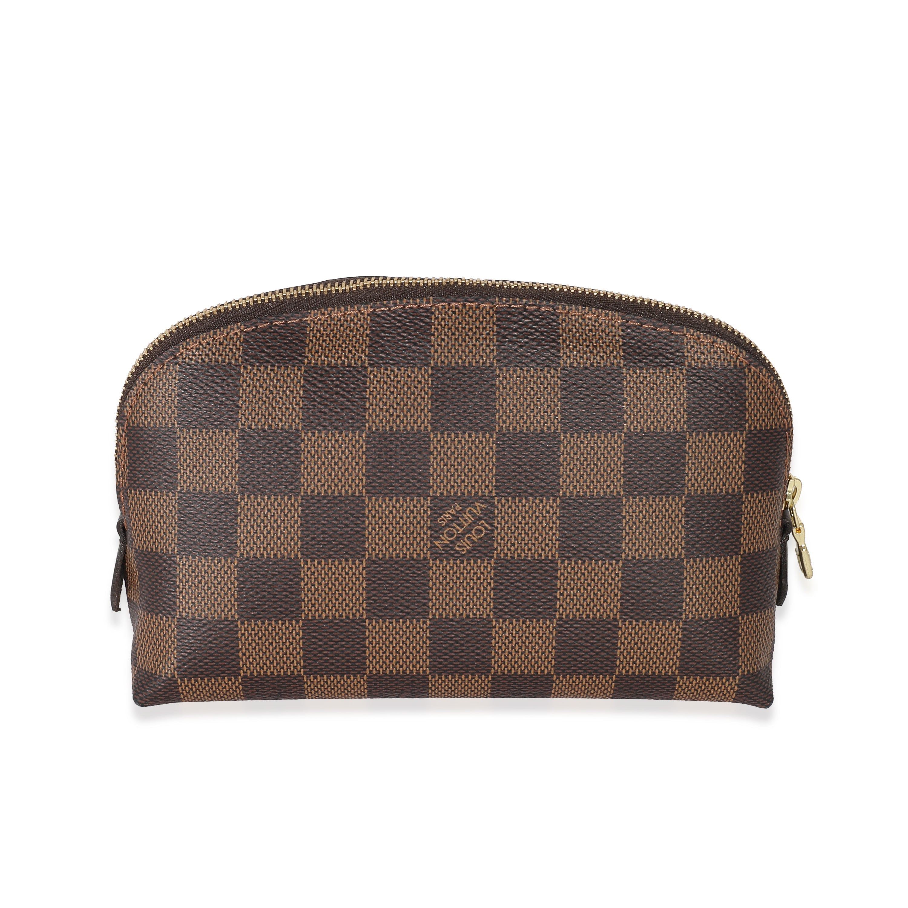 Louis Vuitton Louis Vuitton Damier Ebene Canvas Cosmetic Pouch