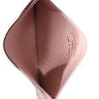 Louis Vuitton Louis Vuitton Rose Ballerine Damier Azur Canvas Daily Card Holder