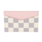 Louis Vuitton Louis Vuitton Rose Ballerine Damier Azur Canvas Daily Card Holder