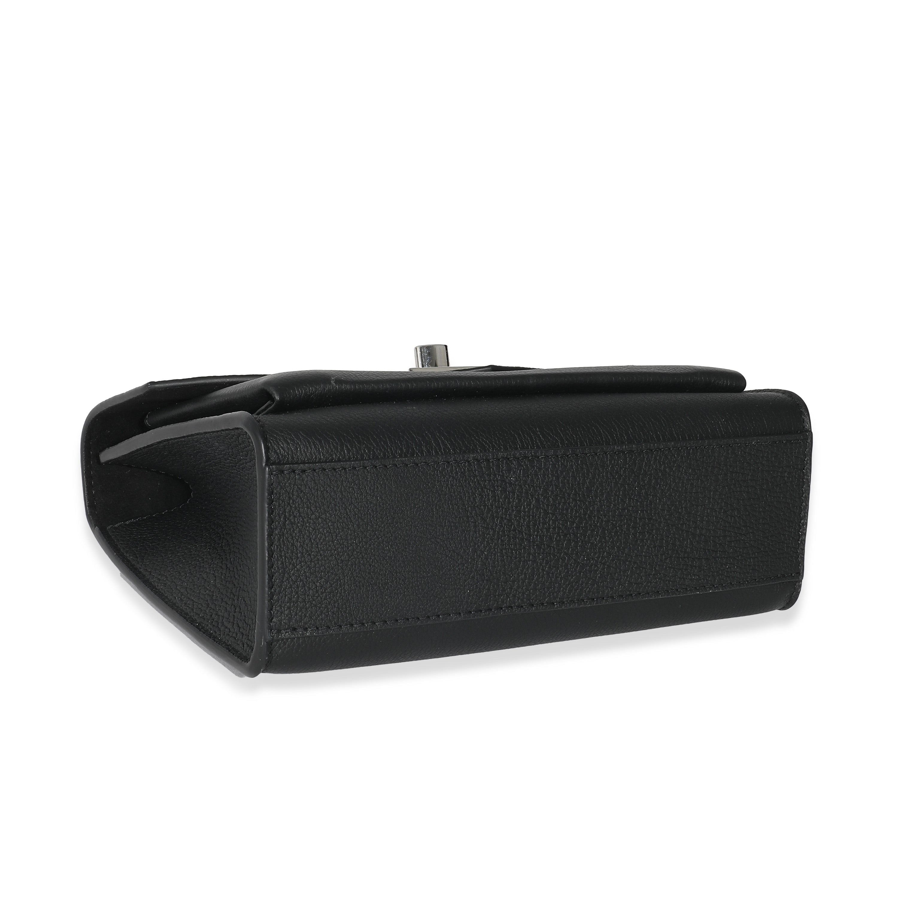 Louis Vuitton Louis Vuitton Black Calfskin Mylockme Chain Bag