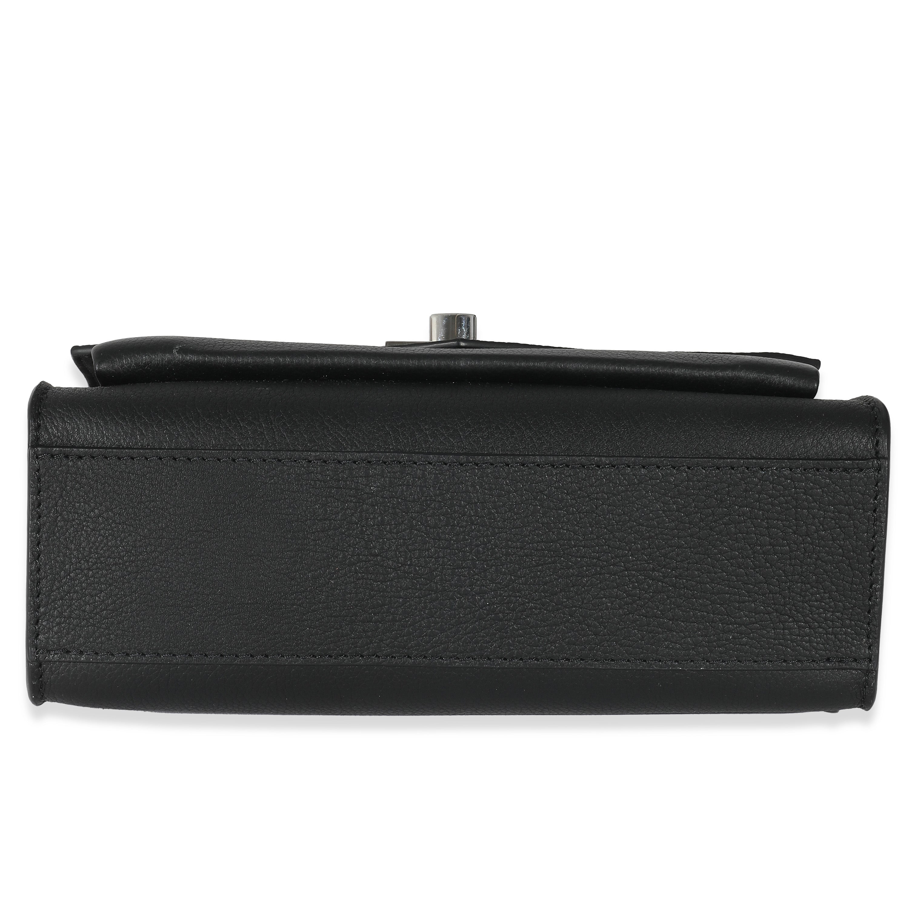 Louis Vuitton Louis Vuitton Black Calfskin Mylockme Chain Bag