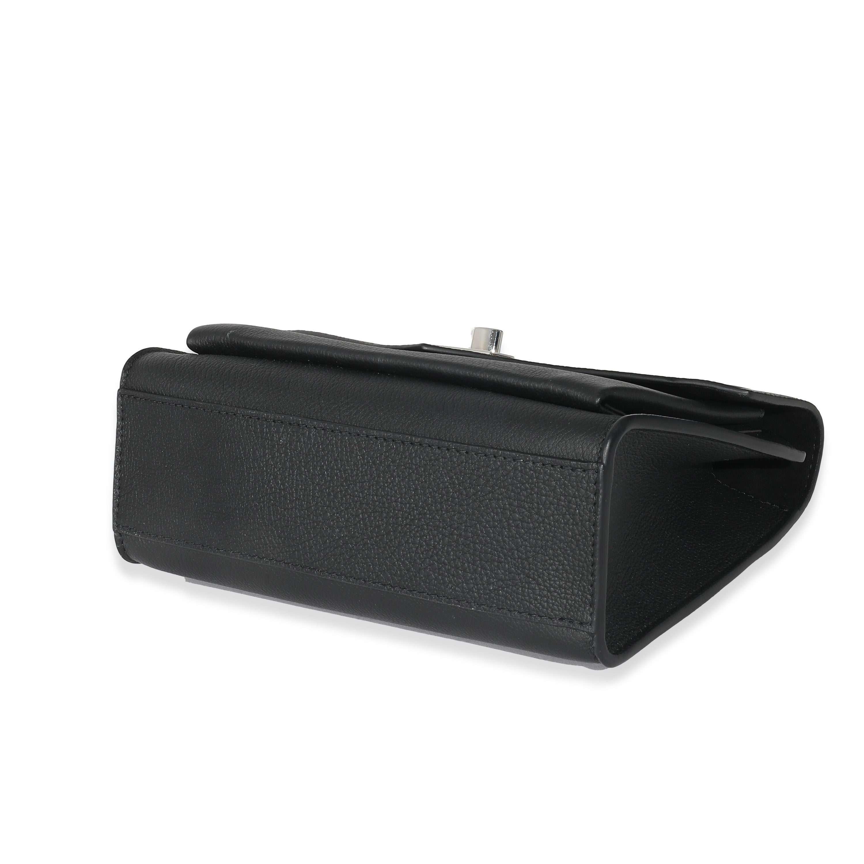 Louis Vuitton Louis Vuitton Black Calfskin Mylockme Chain Bag