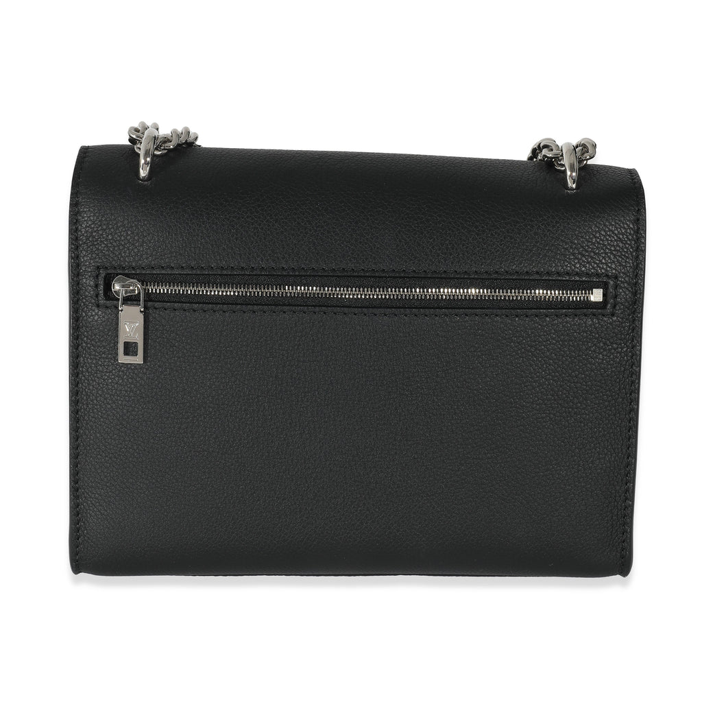 Louis Vuitton Louis Vuitton Black Calfskin Mylockme Chain Bag