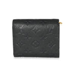 Louis Vuitton Louis Vuitton Black Monogram Empreinte Ariane Wallet