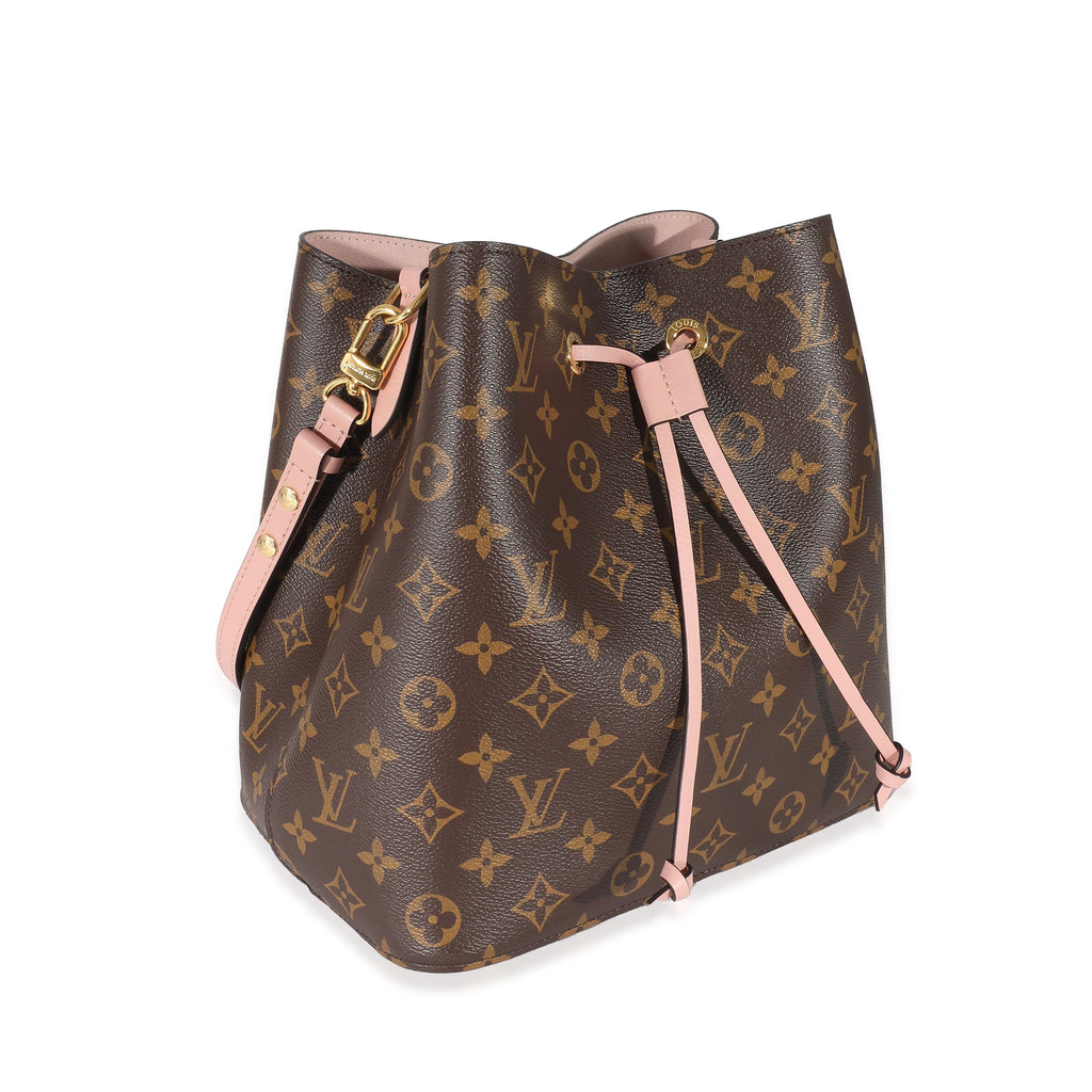 Louis Vuitton Louis Vuitton Rose Poudre & Monogram Canvas NéoNoé MM