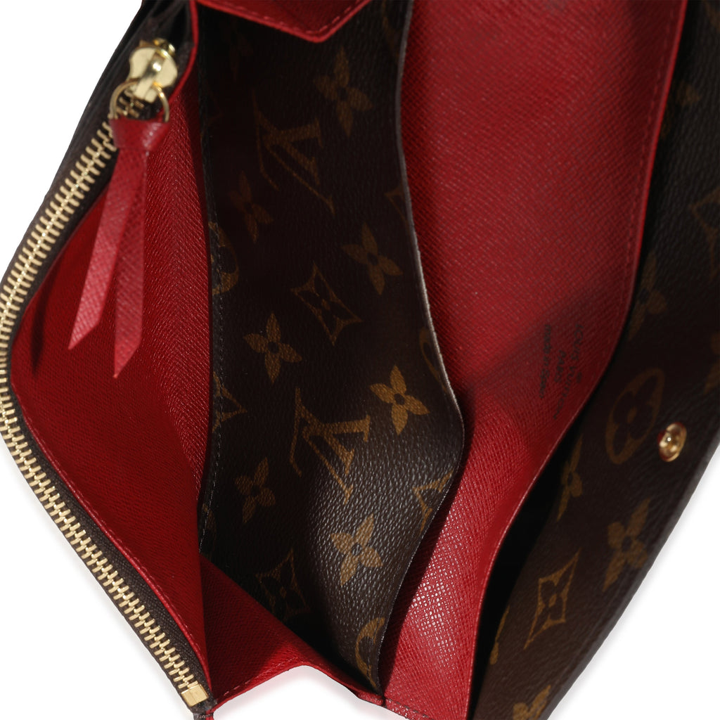 Louis Vuitton Louis Vuitton Monogram Canvas Emilie Wallet