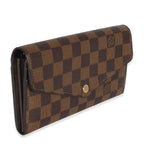 Louis Vuitton Louis Vuitton Damier Ebene Canvas Sarah Wallet