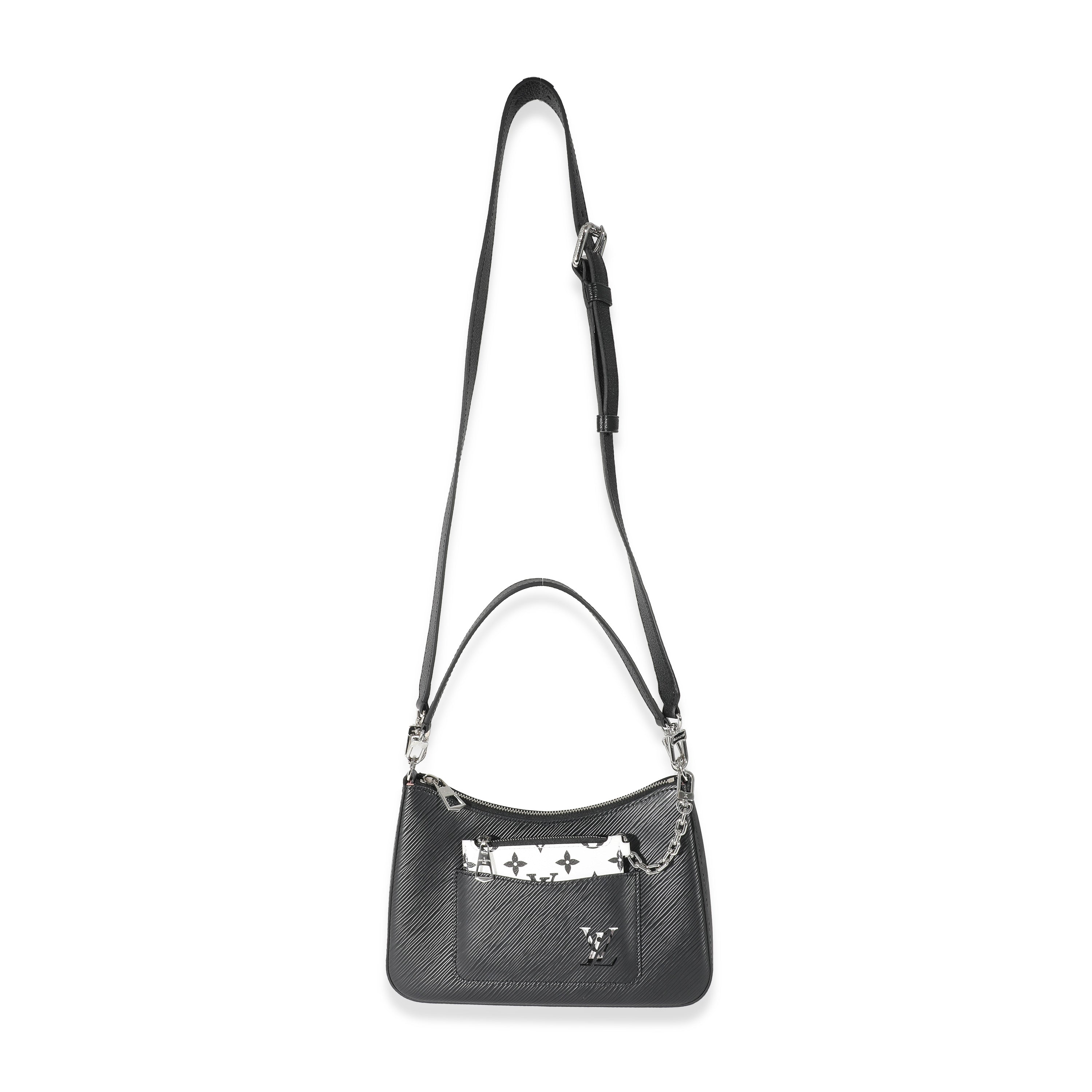 Louis Vuitton Louis Vuitton Black Epi Marelle