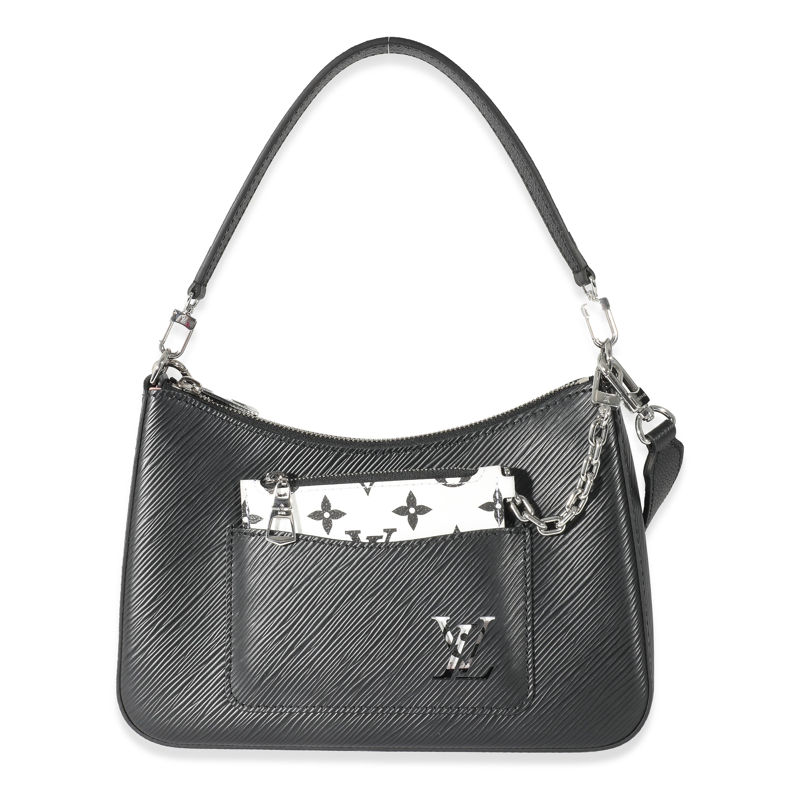 Louis Vuitton Louis Vuitton Black Epi Marelle