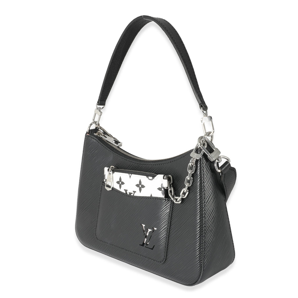 Louis Vuitton Louis Vuitton Black Epi Marelle