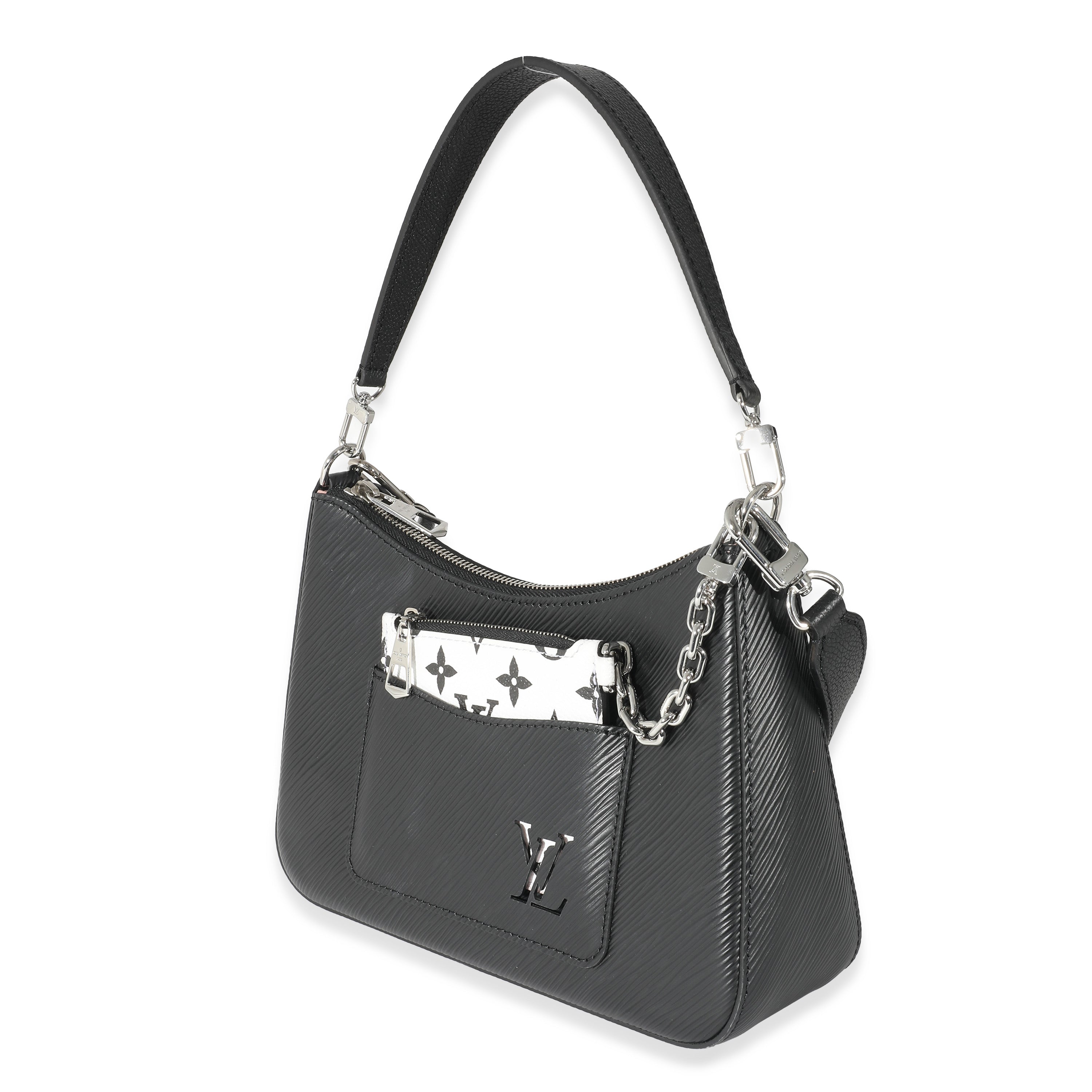 Louis Vuitton Louis Vuitton Black Epi Marelle