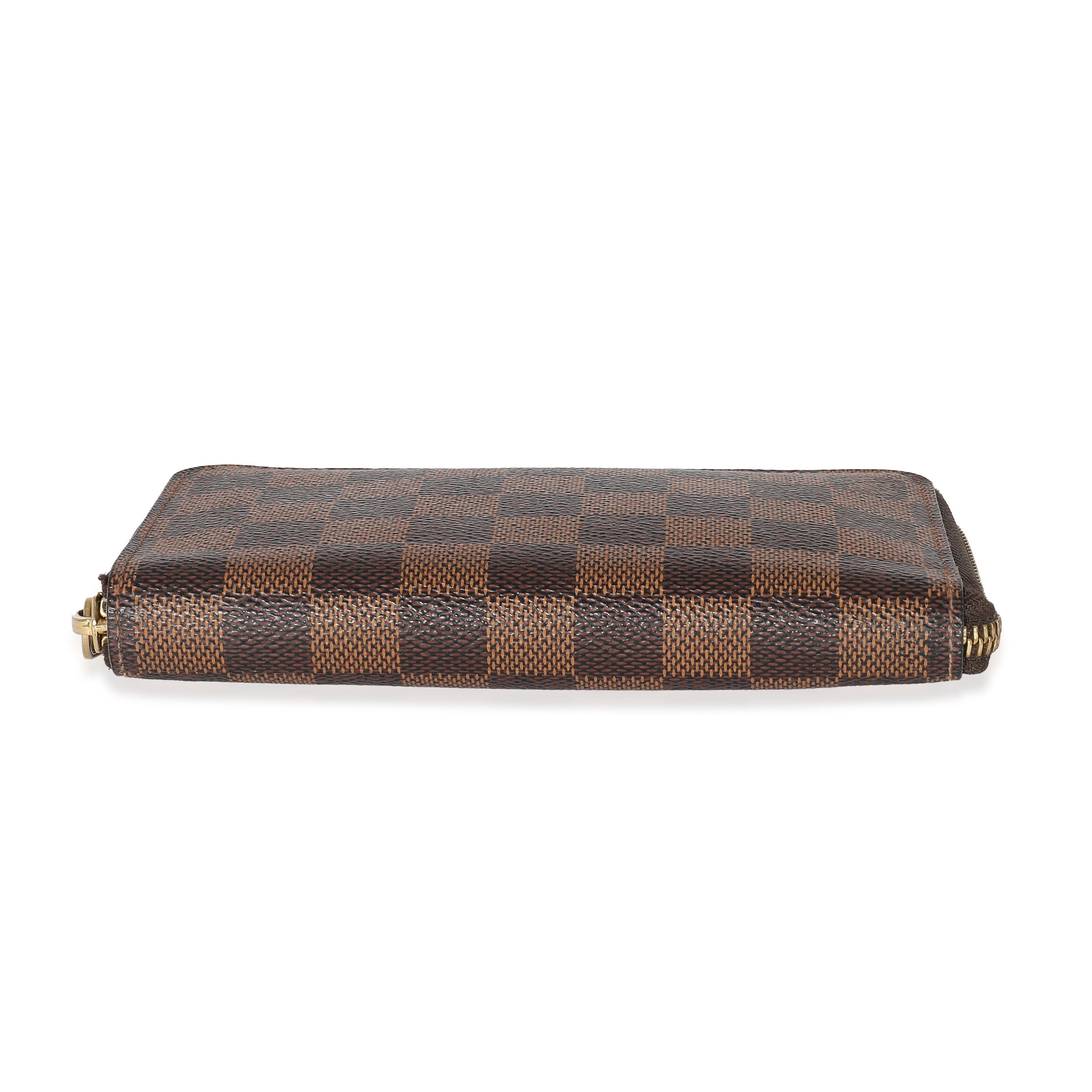 Louis Vuitton Louis Vuitton Damier Ebene Canvas Zippy Compact Wallet