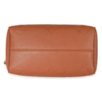 Louis Vuitton Louis Vuitton Cognac Giant Monogram Empreinte Speedy Bandouliere 25