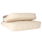 Louis Vuitton Louis Vuitton Cream Monogram Empreinte Multi Pochette Accessoires