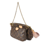 Louis Vuitton Louis Vuitton Rose Clair Monogram Canvas Multi Pochette Accessoires