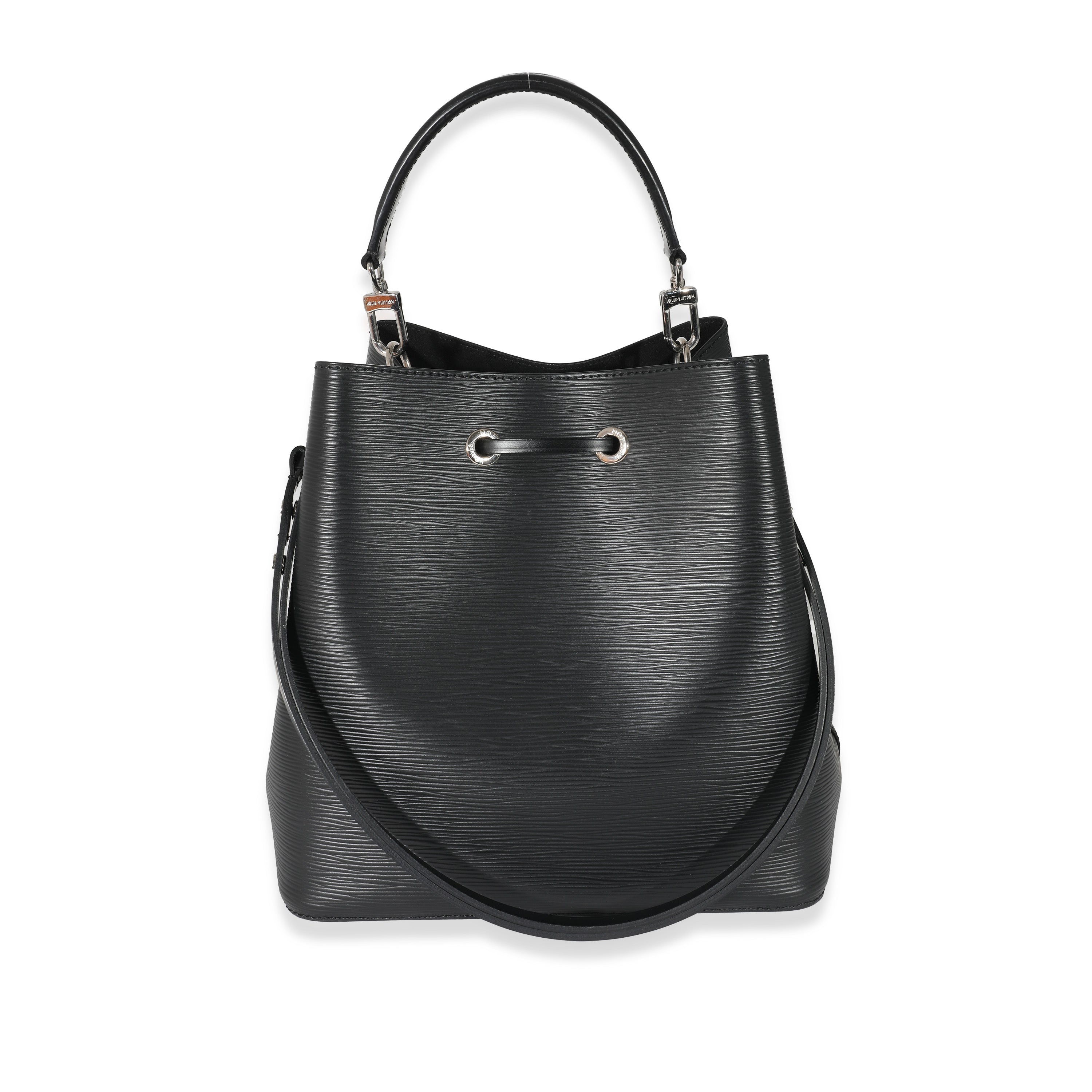 Louis Vuitton Louis Vuitton Black Epi Leather NéoNoé MM