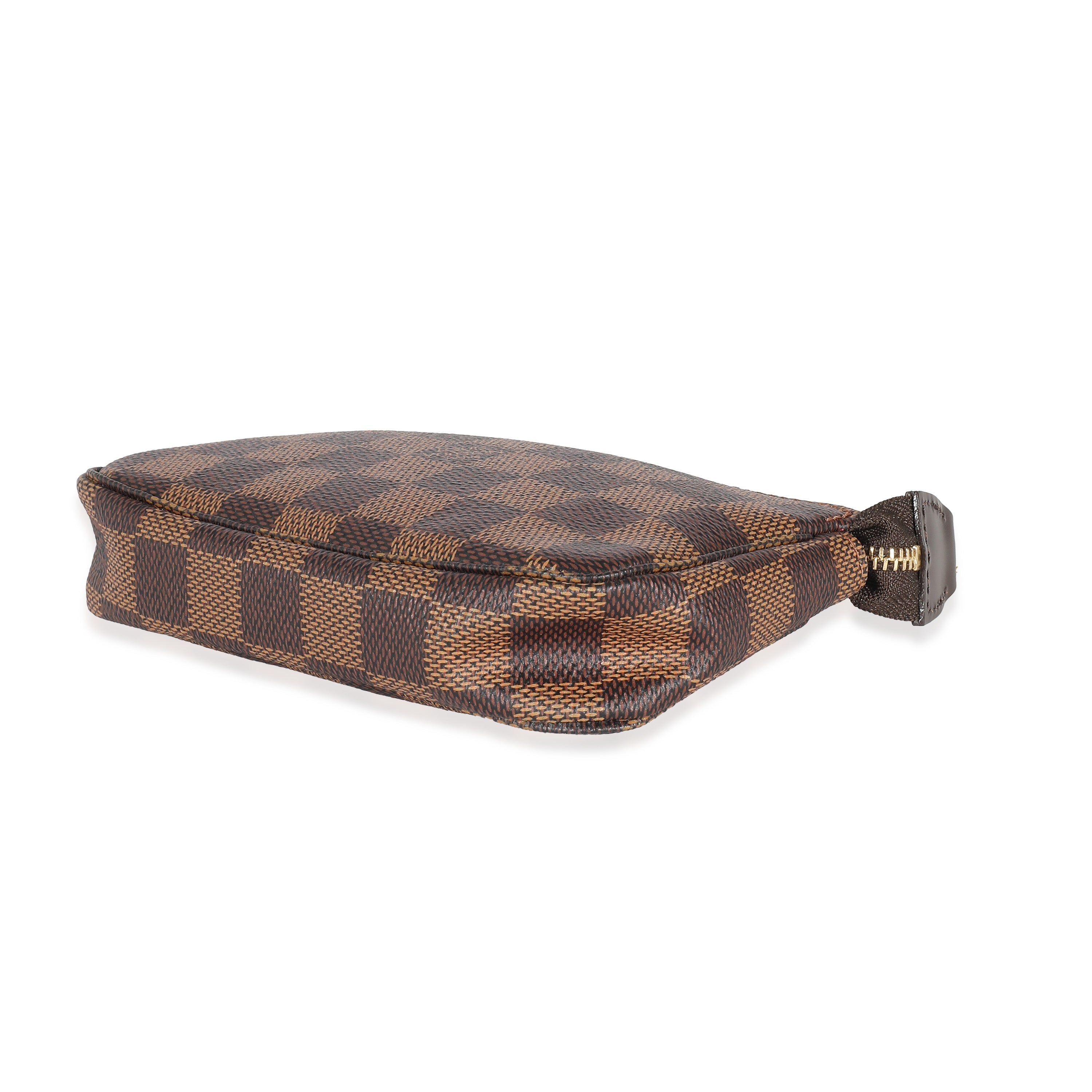 Louis Vuitton Louis Vuitton Damier Ebene Canvas Key Pouch
