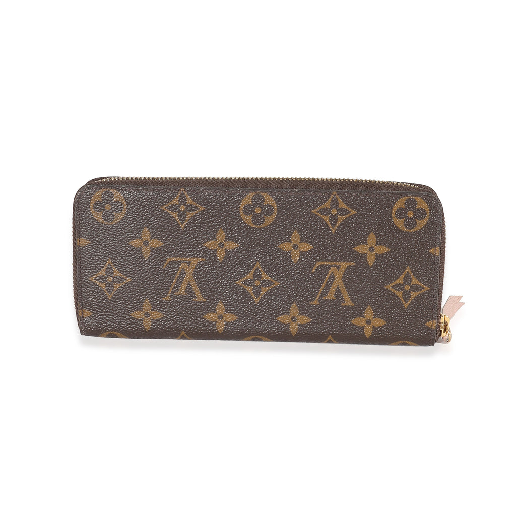 Louis Vuitton Louis Vuitton Monogram Canvas Clemence Wallet