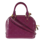 Louis Vuitton Louis Vuitton Amethyste Vernis Alma BB
