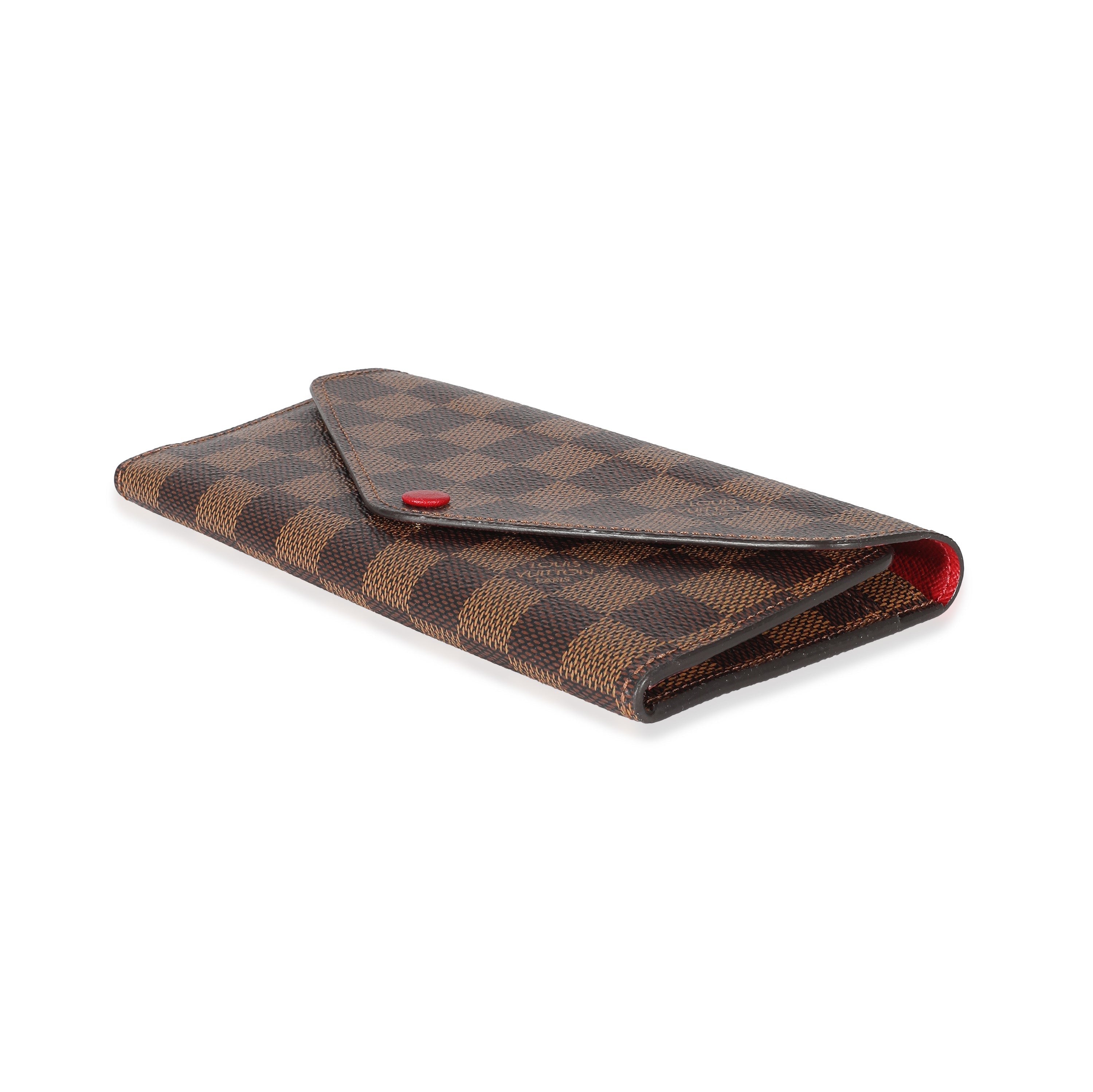 Louis Vuitton Louis Vuitton Damier Ebene Canvas Josephine Wallet