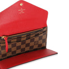Louis Vuitton Louis Vuitton Damier Ebene Canvas Josephine Wallet