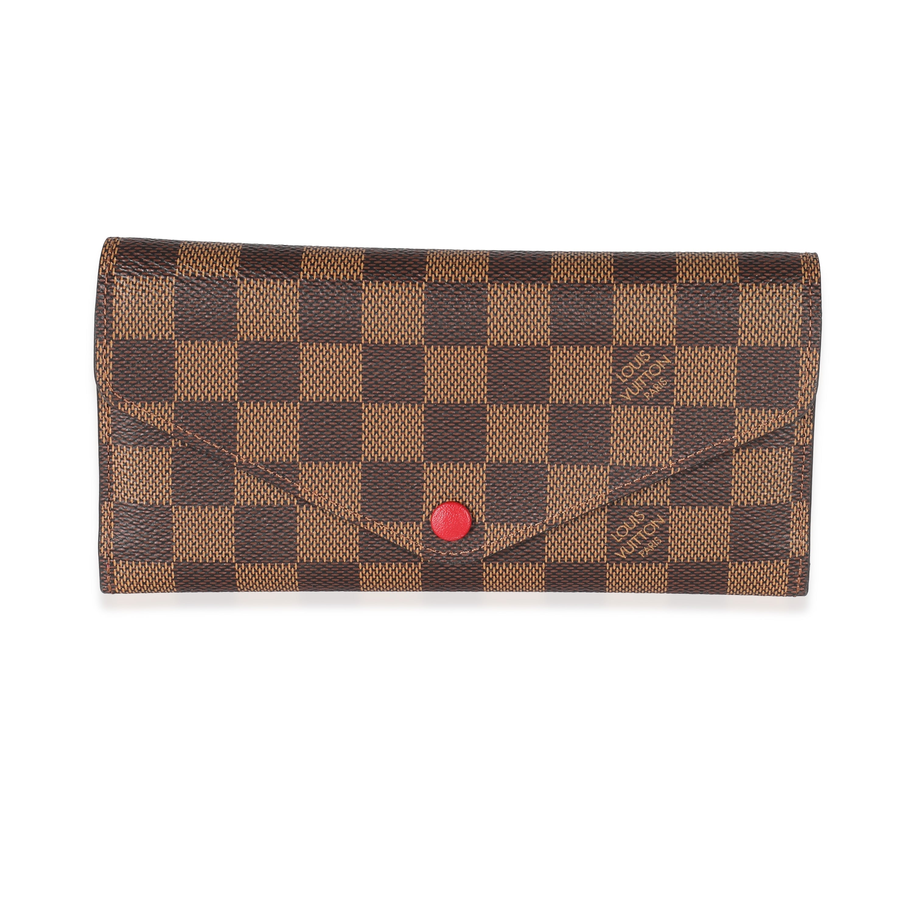 Louis Vuitton Louis Vuitton Damier Ebene Canvas Josephine Wallet