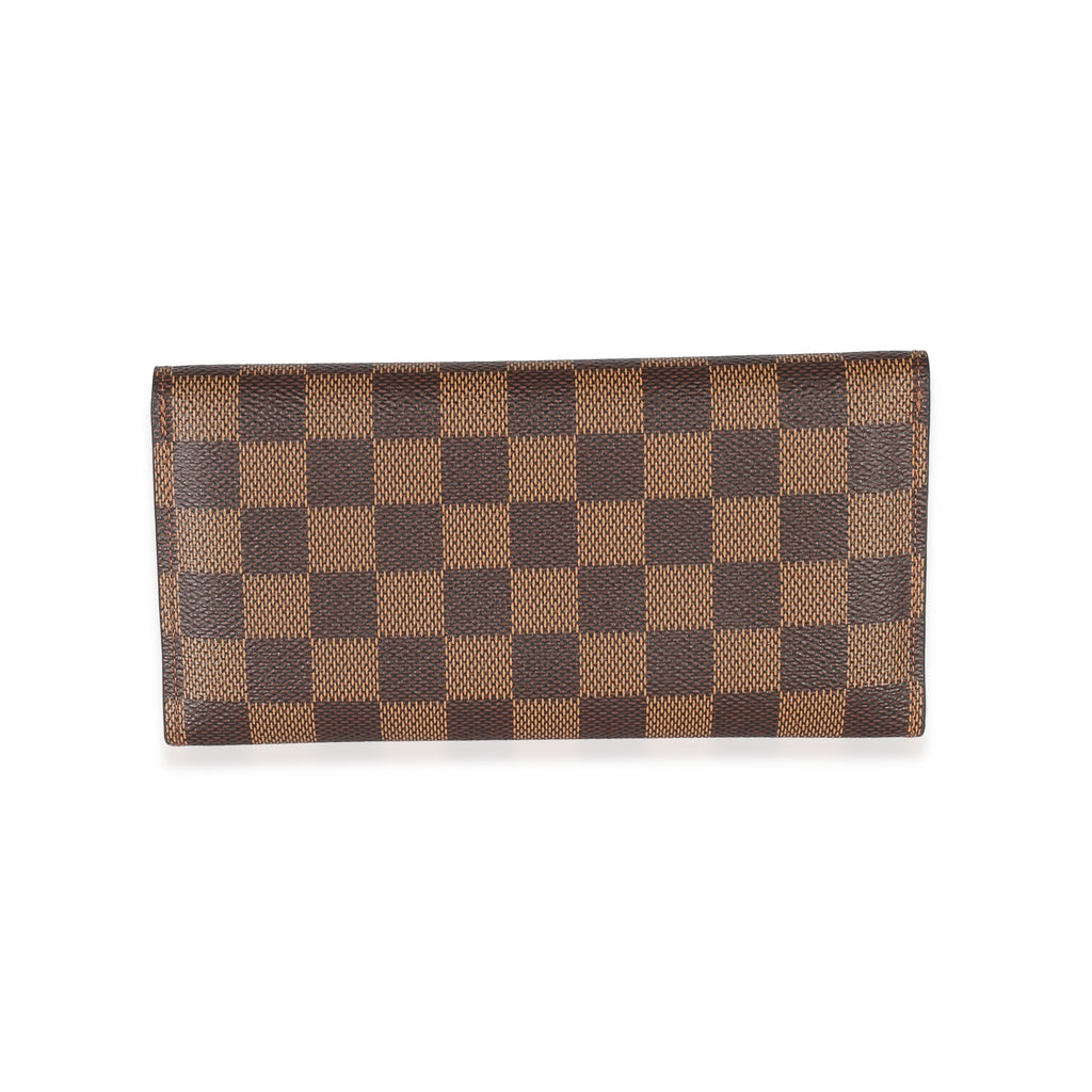 Louis Vuitton Louis Vuitton Damier Ebene Canvas Josephine Wallet