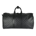 Louis Vuitton Louis Vuitton Monogram Eclipse Canvas Keepall Bandouliere 55