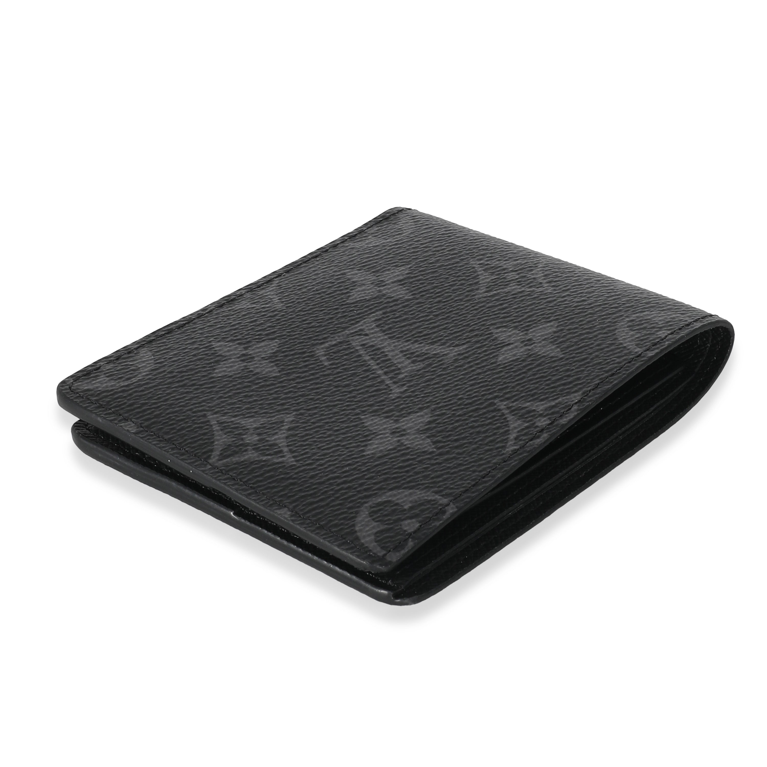 Louis Vuitton Louis Vuitton Monogram Eclipse Canvas Slender Wallet