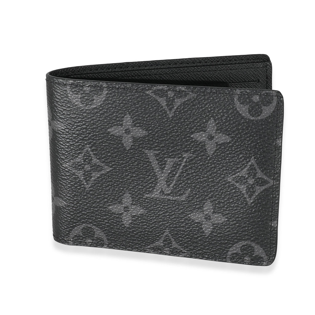 Louis Vuitton Louis Vuitton Monogram Eclipse Canvas Slender Wallet