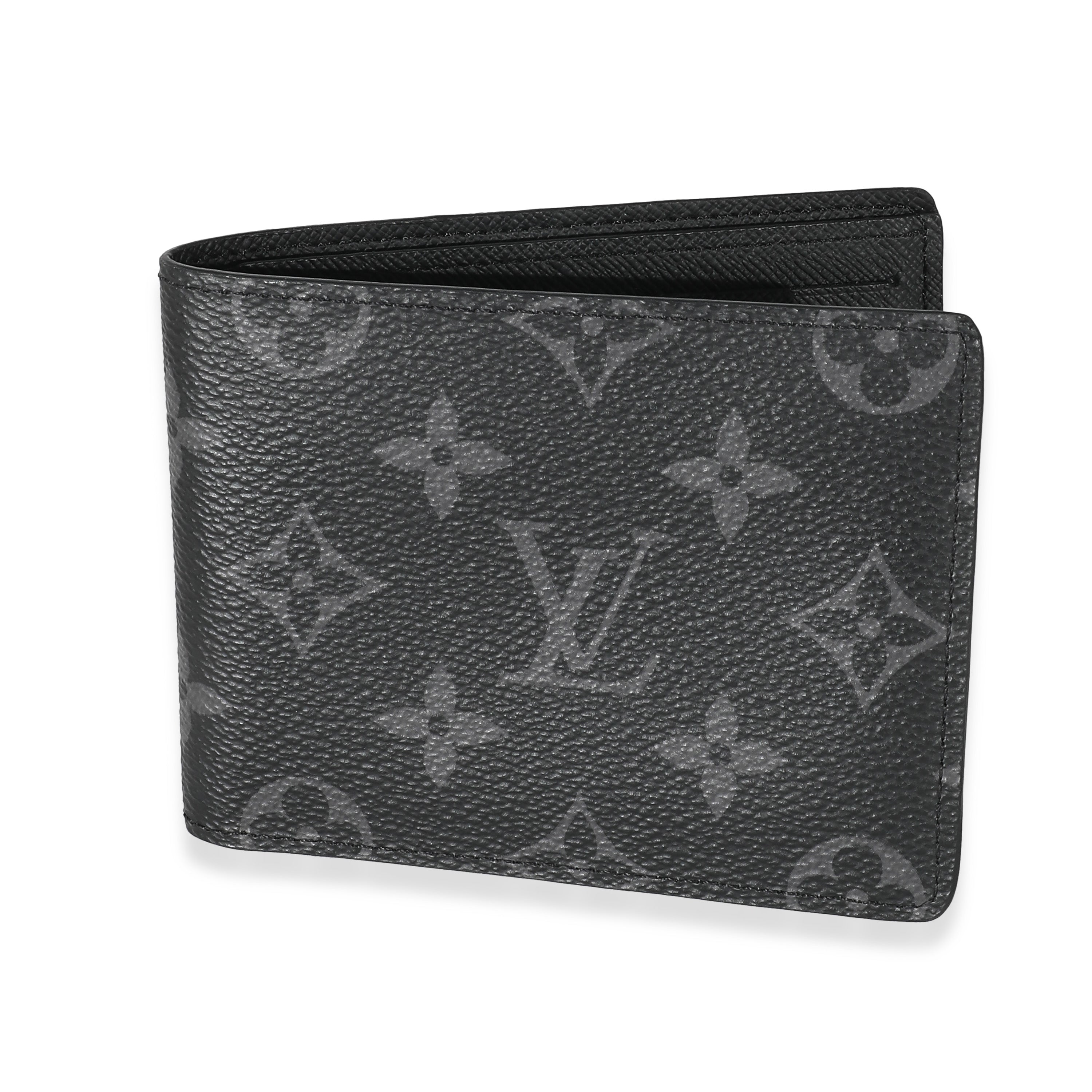 Louis Vuitton Louis Vuitton Monogram Eclipse Canvas Slender Wallet