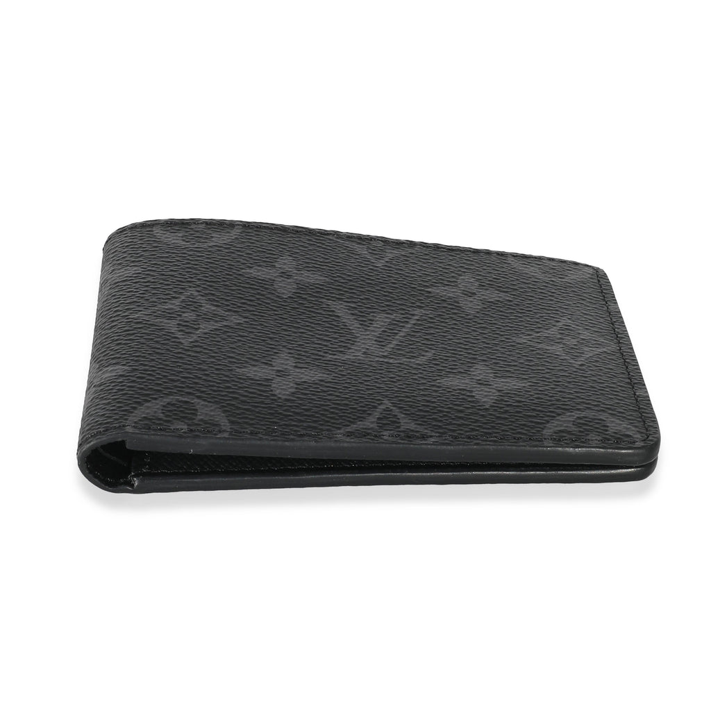 Louis Vuitton Louis Vuitton Monogram Eclipse Canvas Slender Wallet